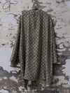 Mutedance 25 Spring/Summer Silk Checkered Shirt MD-MD25SS135-GREY